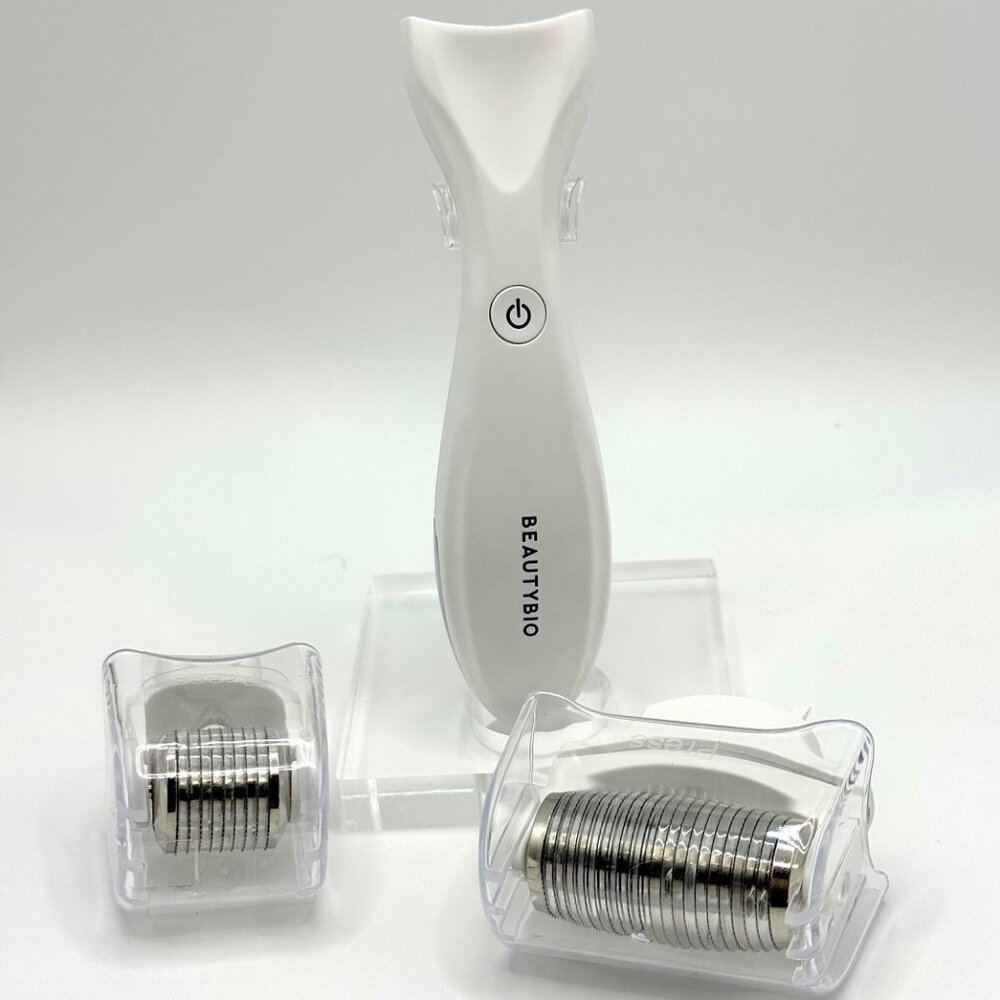 BeautyBio GloPRO Microneedling Regeneration Set - Tool, Face & Scalp Attachment - Picture 8 of 10